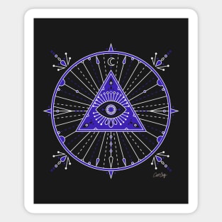 Evil Eye Mandala Sticker